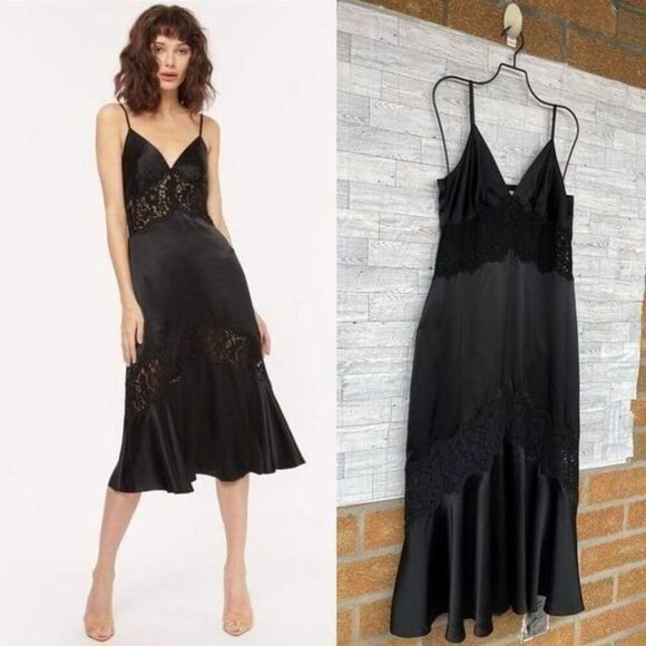 Cami NYC poppy dress in black size large - Picture 2 of 12